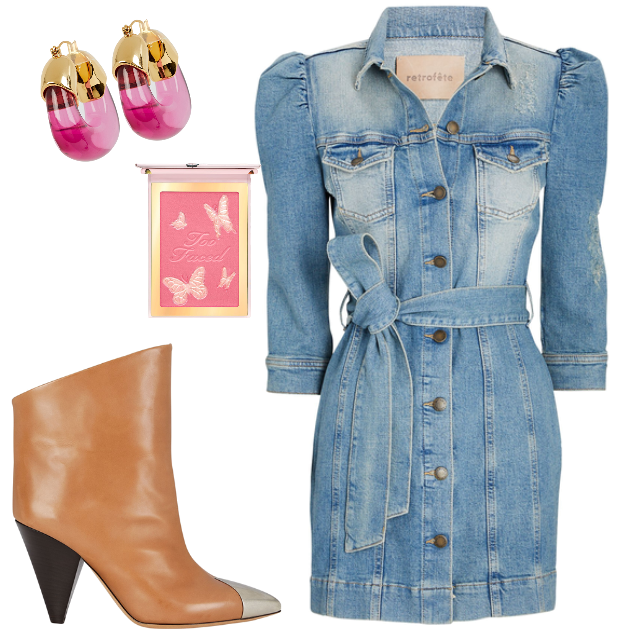 Early Spring Styling Wearing Dresses with Boots Crazy Blonde Life